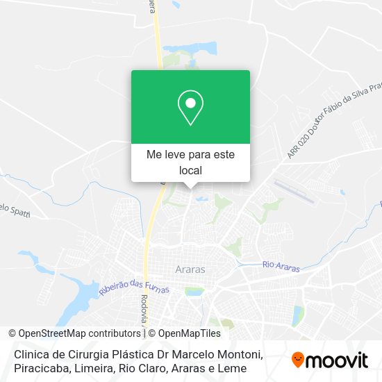 Clinica de Cirurgia Plástica Dr Marcelo Montoni mapa