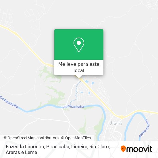 Fazenda Limoeiro mapa