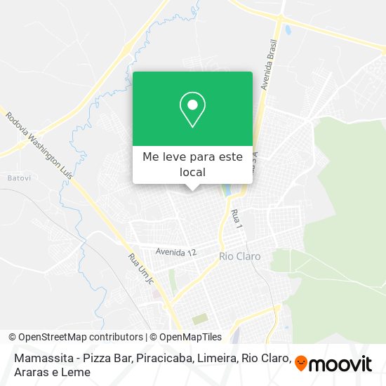 Mamassita - Pizza Bar mapa