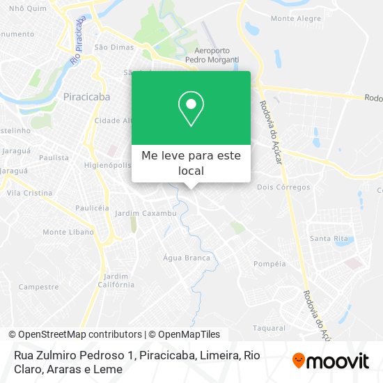 Rua Zulmiro Pedroso 1 mapa