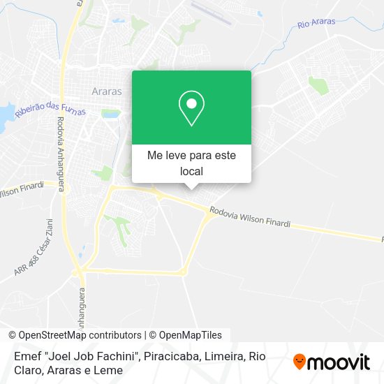 Emef "Joel Job Fachini" mapa