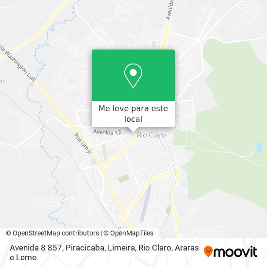 Avenida 8 857 mapa