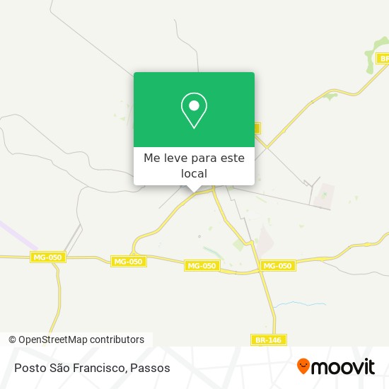 Posto São Francisco mapa