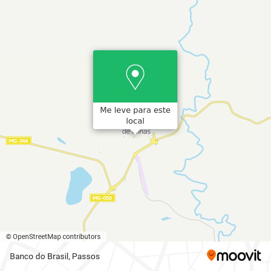 Banco do Brasil mapa