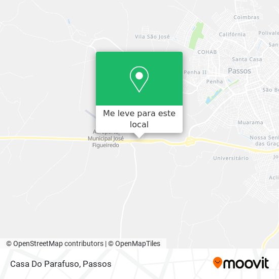 Casa Do Parafuso mapa