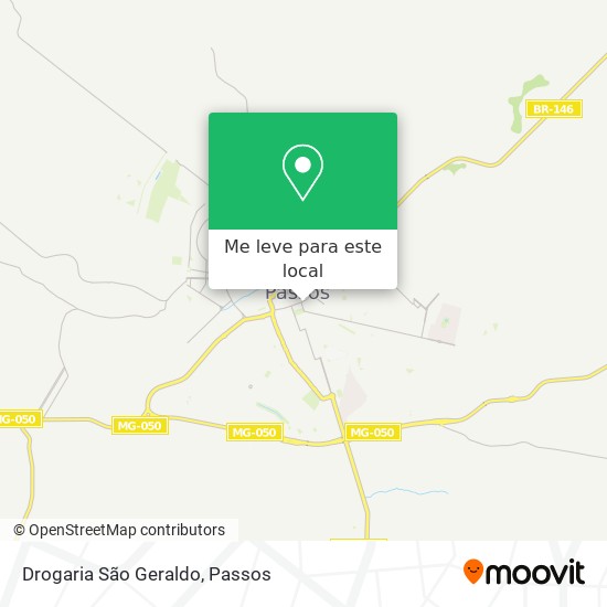 Drogaria São Geraldo mapa