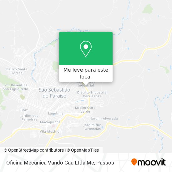 Oficina Mecanica Vando Cau Ltda Me mapa