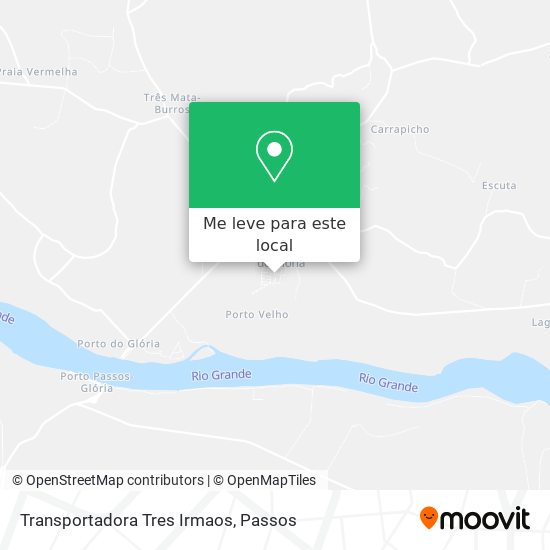 Transportadora Tres Irmaos mapa