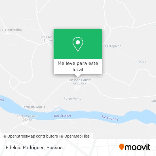 Edelcio Rodrigues mapa