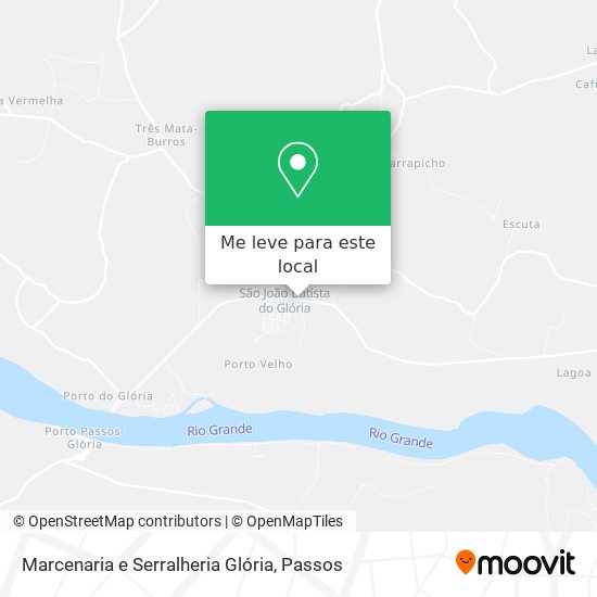 Marcenaria e Serralheria Glória mapa