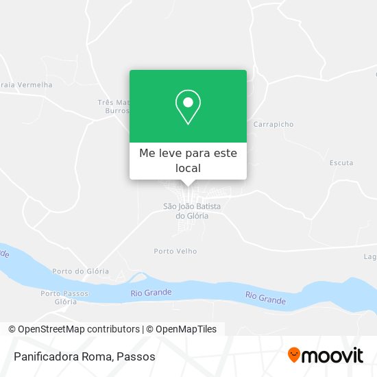 Panificadora Roma mapa