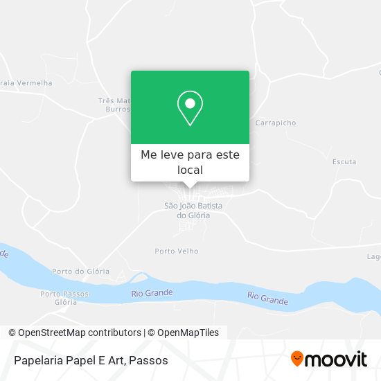 Papelaria Papel E Art mapa