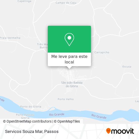 Servicos Souza Mar mapa