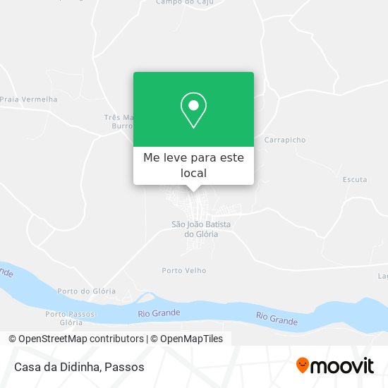 Casa da Didinha mapa