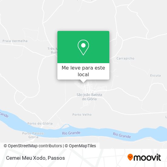 Cemei Meu Xodo mapa