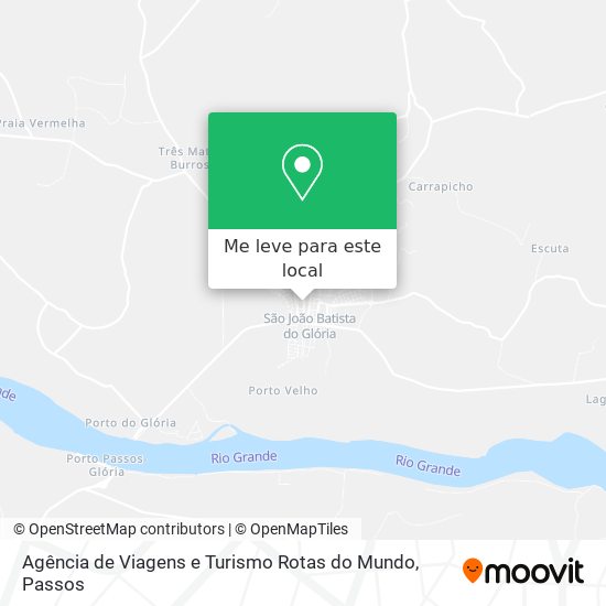 Agência de Viagens e Turismo Rotas do Mundo mapa