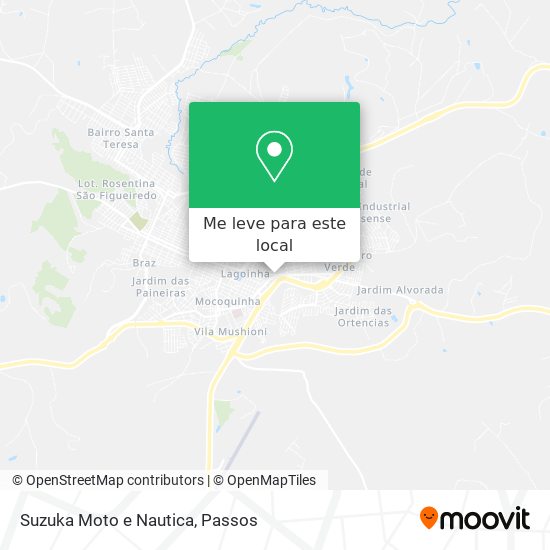Suzuka Moto e Nautica mapa