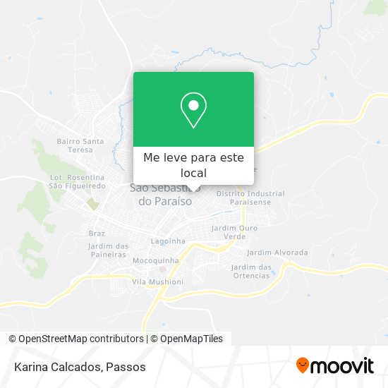 Karina Calcados mapa