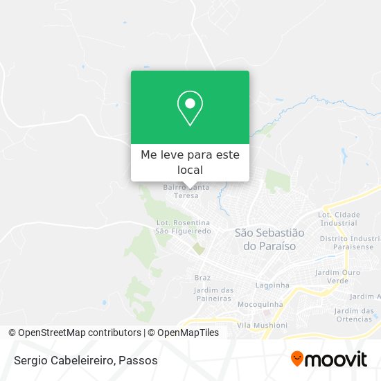 Sergio Cabeleireiro mapa