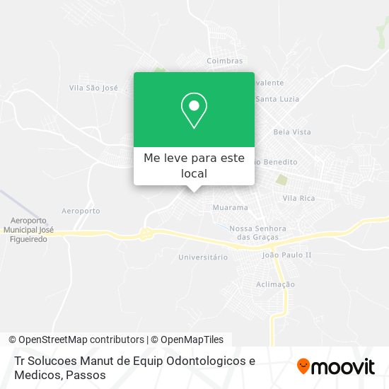 Tr Solucoes Manut de Equip Odontologicos e Medicos mapa