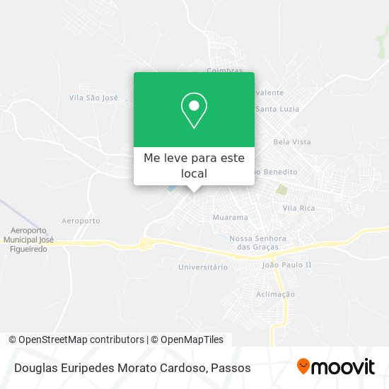 Douglas Euripedes Morato Cardoso mapa