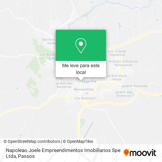 Napoleao Joele Empreendimentos Imobiliarios Spe Ltda mapa