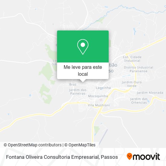 Fontana Oliveira Consultoria Empresarial mapa