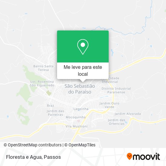 Floresta e Agua mapa