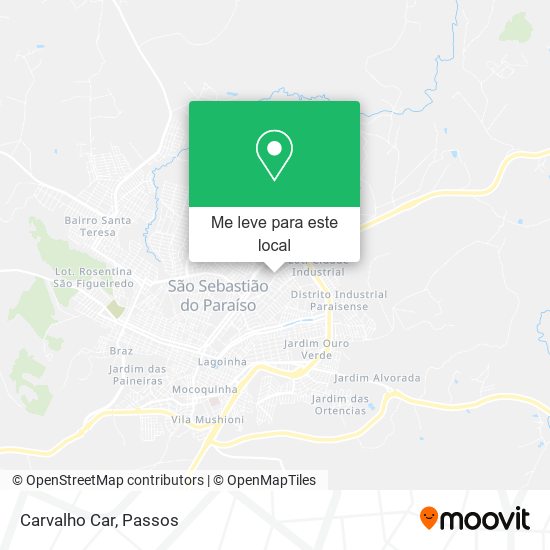 Carvalho Car mapa