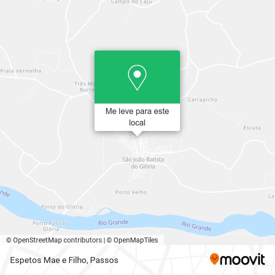 Espetos Mae e Filho mapa