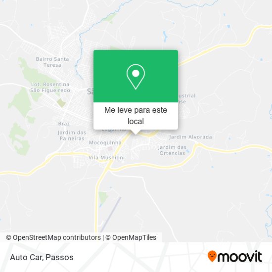 Auto Car mapa