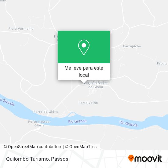 Quilombo Turismo mapa