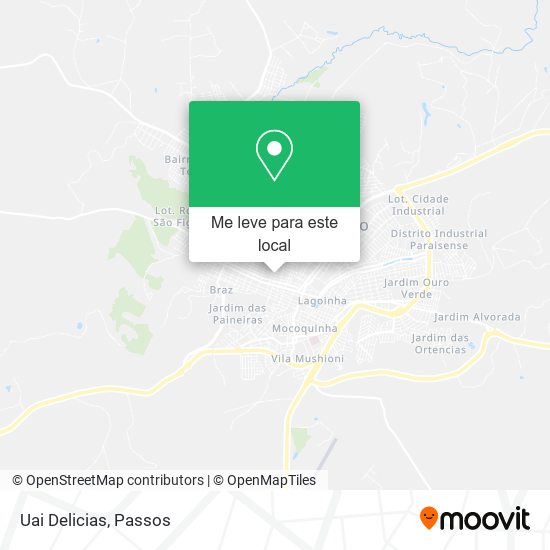 Uai Delicias mapa