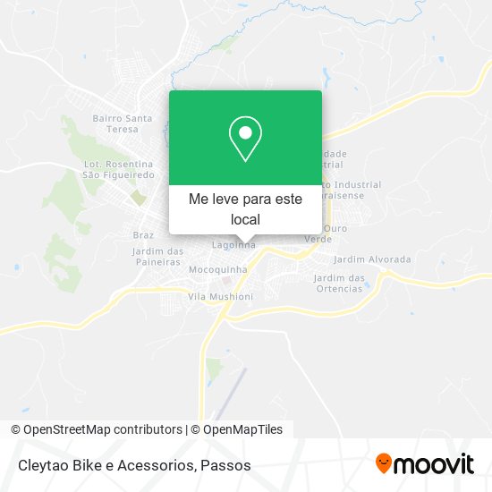 Cleytao Bike e Acessorios mapa