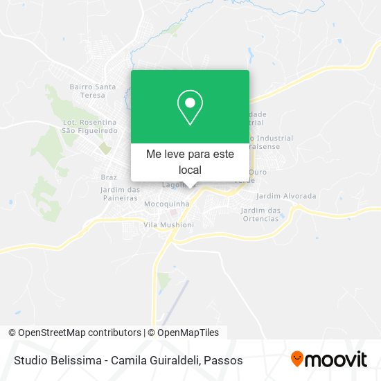 Studio Belissima - Camila Guiraldeli mapa