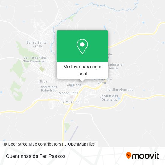 Quentinhas da Fer mapa