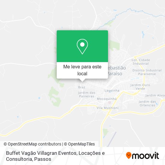 Buffet Vagão Villagran Eventos, Locações e Consultoria mapa