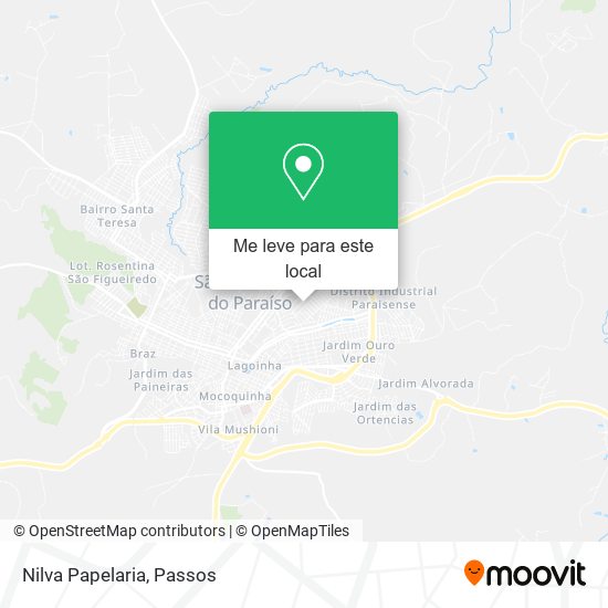 Nilva Papelaria mapa