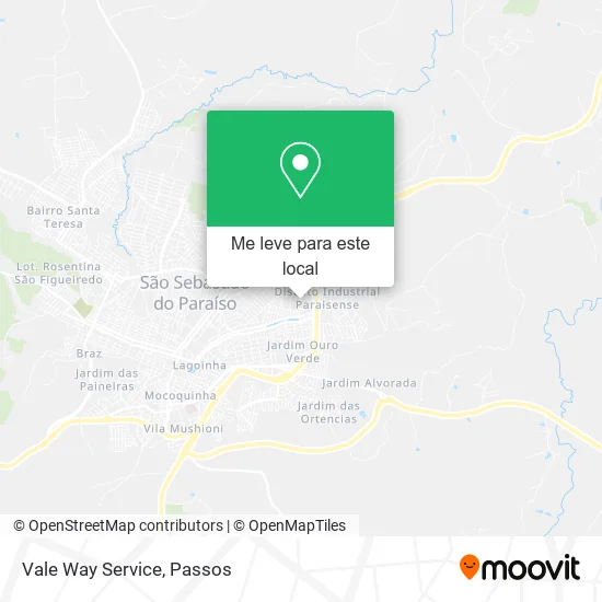 Vale Way Service mapa