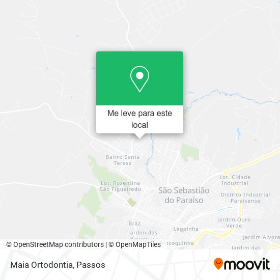 Maia Ortodontia mapa