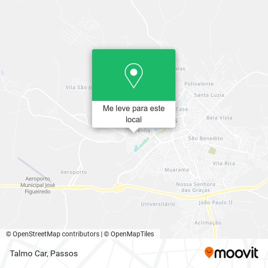 Talmo Car mapa