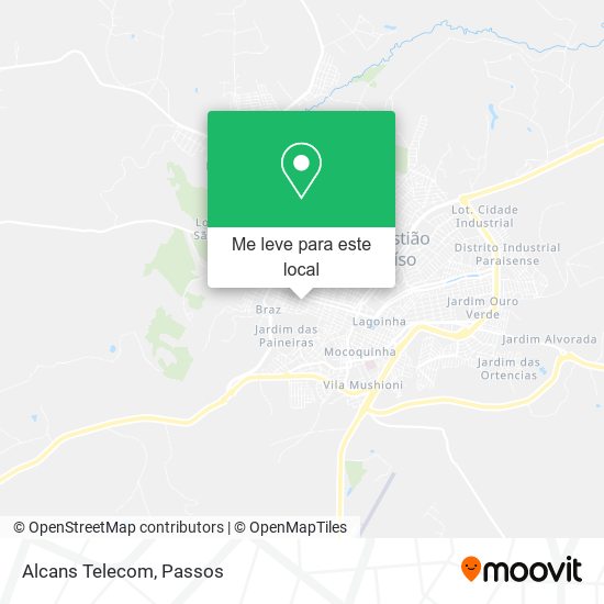 Alcans Telecom mapa