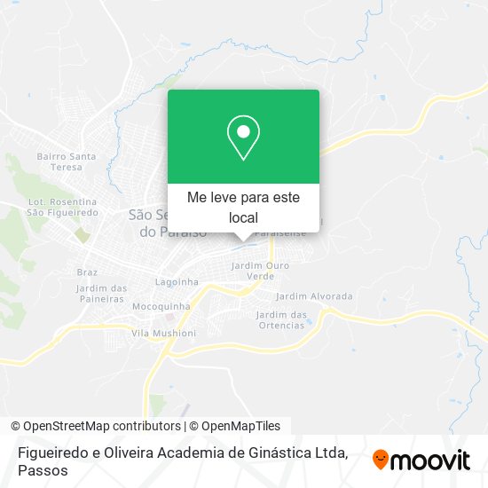 Figueiredo e Oliveira Academia de Ginástica Ltda mapa