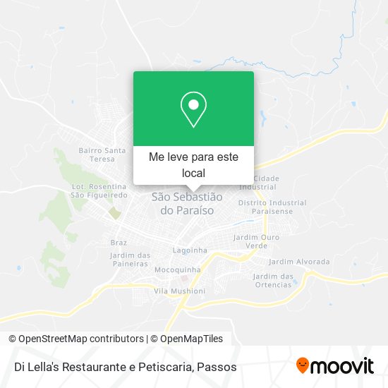Di Lella's Restaurante e Petiscaria mapa