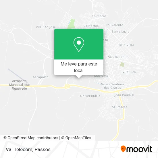 Val Telecom mapa
