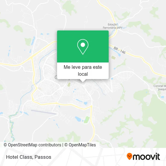 Hotel Class mapa