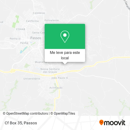 Cf Box 35 mapa