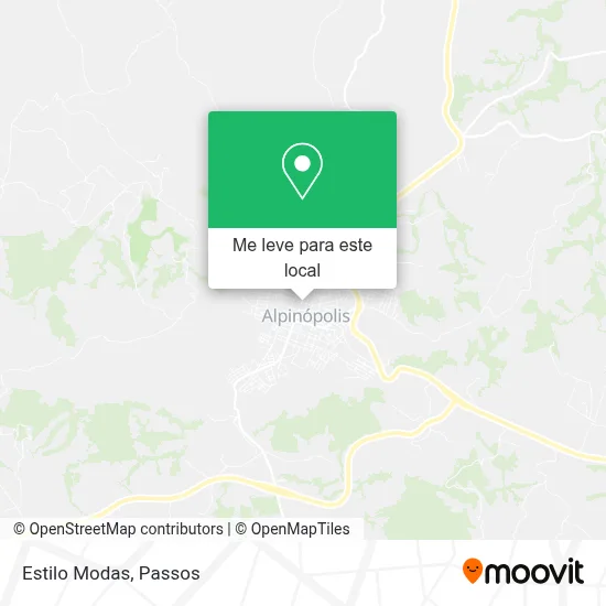 Estilo Modas mapa