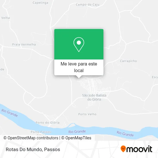 Rotas Do Mundo mapa