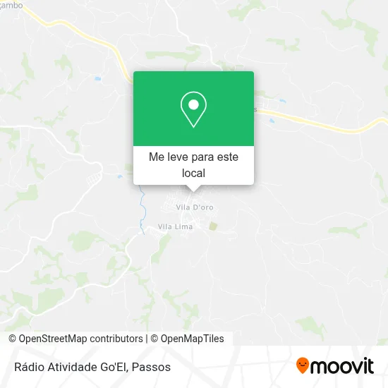 Rádio Atividade Go'El mapa